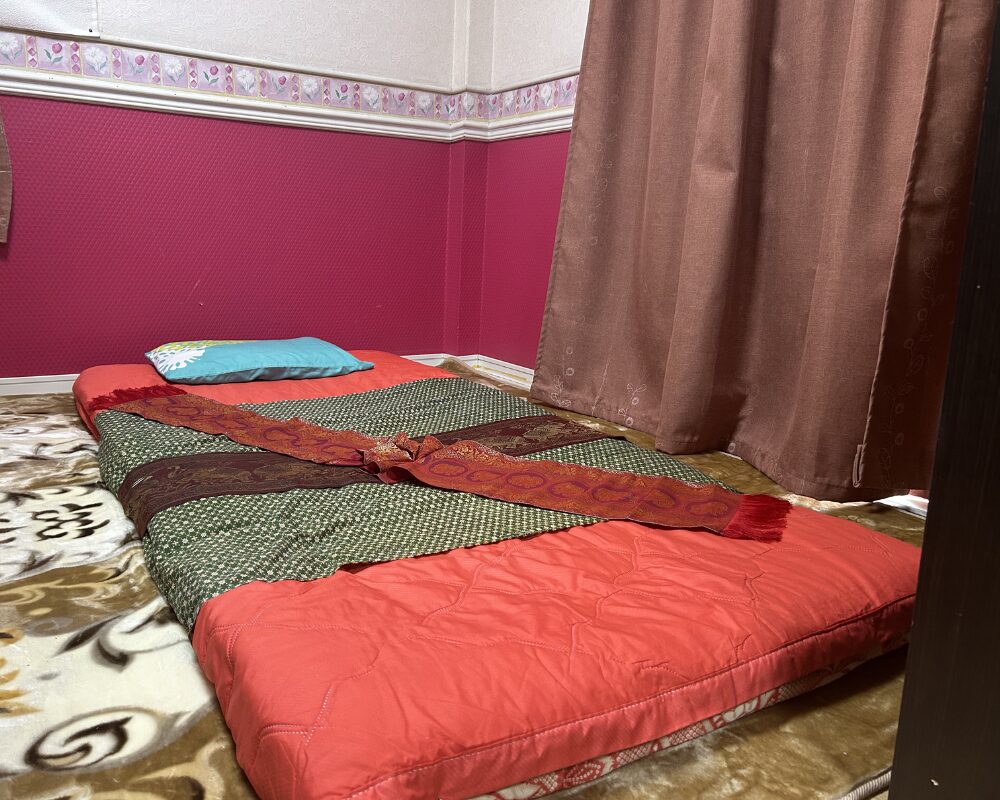 茨城県東茨城郡茨城町長岡のタイ古式マッサージ・プンシーの施術室